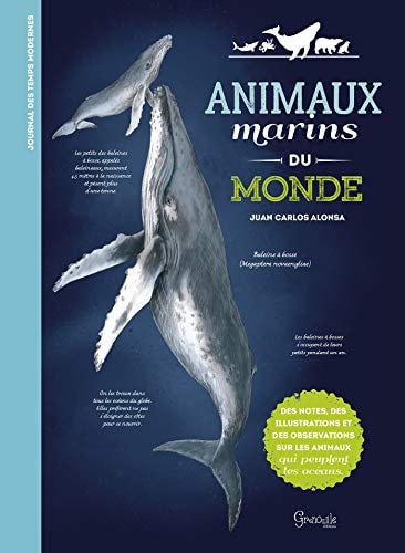 ANIMAUX MARINS DU MONDE, de Juan Carlos Alonso | portada del libro
