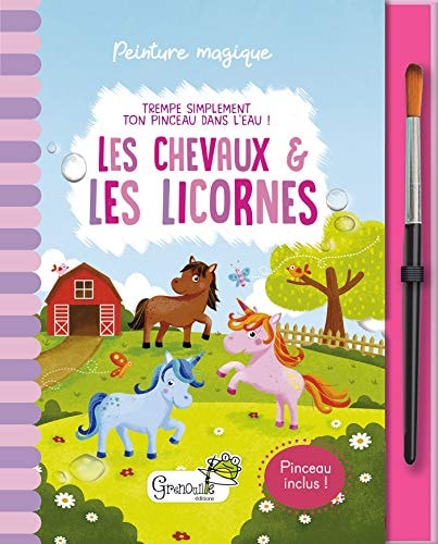 CHEVAUX ET LICORNES LES, de Jenny Copper | portada del libro