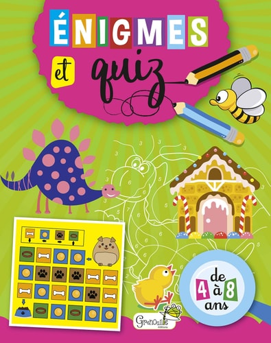 ENIGMES ET QUIZ, de Massol isabelle | portada del libro