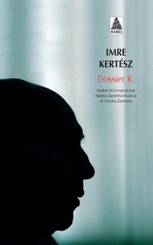DOSSIER K., de Imre Kertész | portada del libro