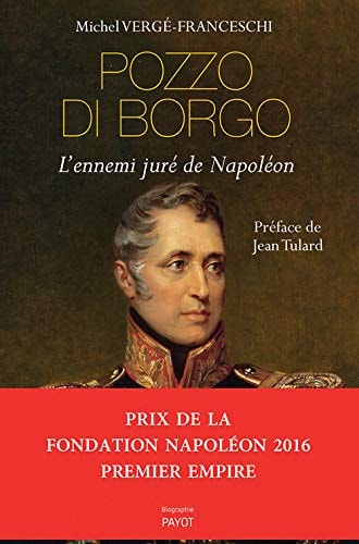 POZZO DI BORGO, de Michel Vergé-Franceschi | portada del libro