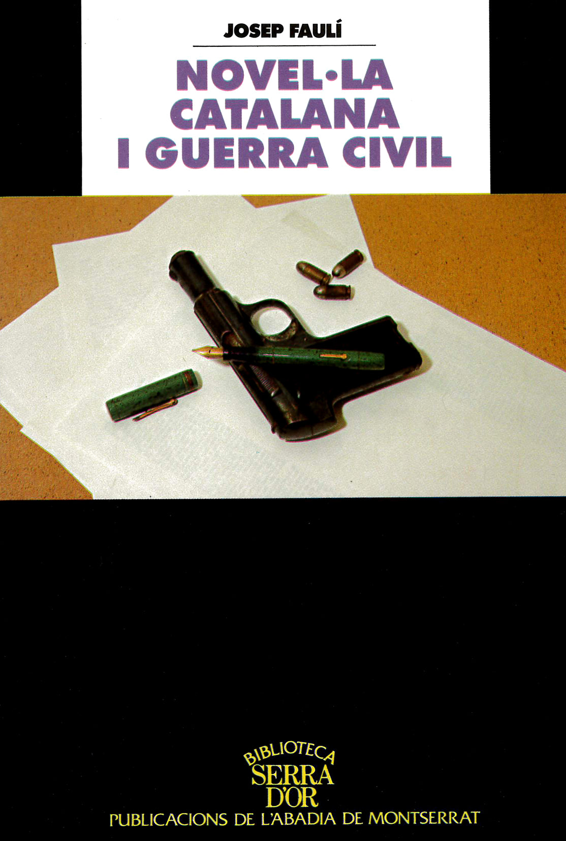 Novel·la catalana i guerra civil, de Faulí | portada del libro