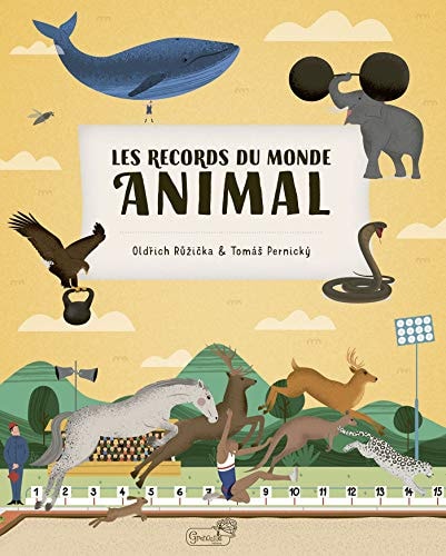 LES RECORDS DU MONDE ANIMAL, de Oldrich Růžička | portada del libro