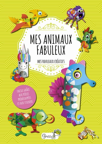 MES ANIMAUX FABULEUX, de Agnieszka Niedzwiadek | portada del libro