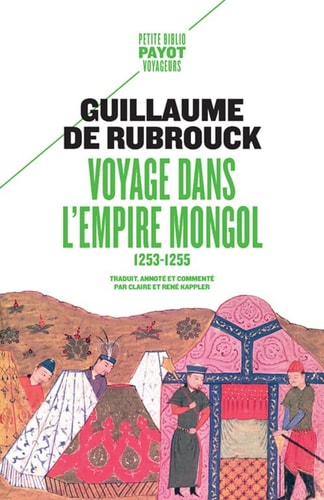 VOYAGE DANS LEMPIRE MONGOL, de Guillaume de Rubrouck | portada del libro