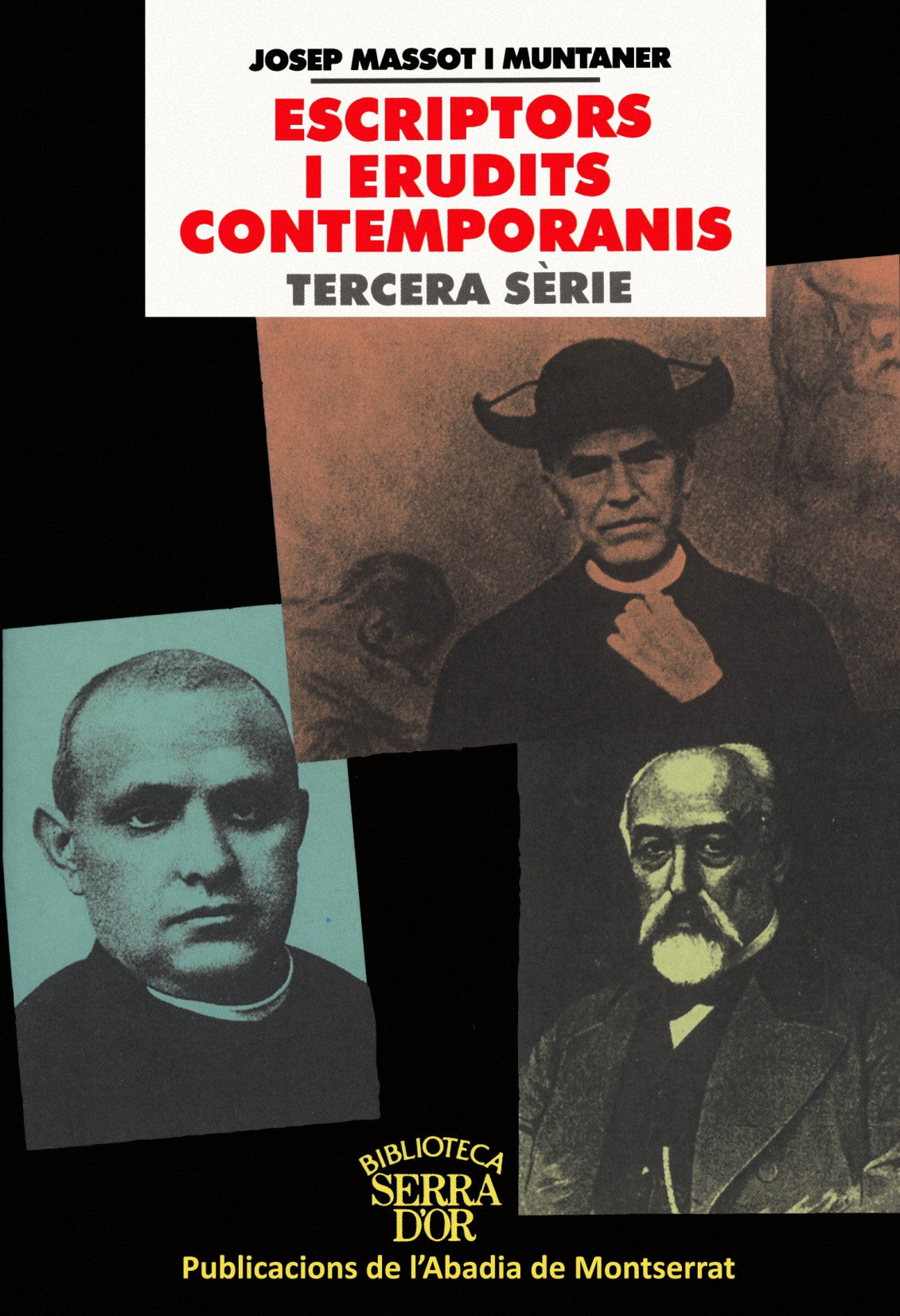Escriptors i erudits contemporanis. Tercera sèrie, de Massot i Muntaner | portada del libro