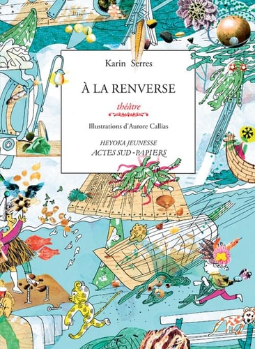 A LA RENVERSE, de Karin Serres | portada del libro