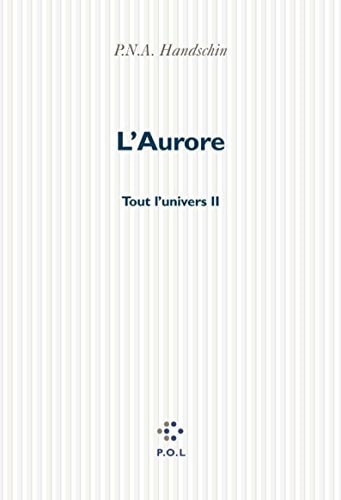 AURORE, de P. N. A. Handschin | portada del libro