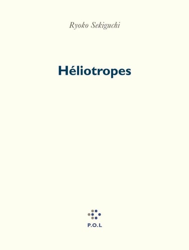 HELIOTROPES, de Ryōko Sekiguchi | portada del libro