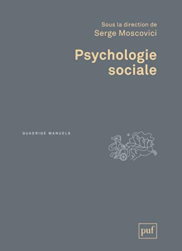 SYCHOLOGIE SOCIALE, de Serge Moscovici | portada del libro