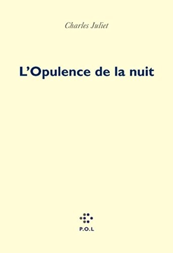 L'OPULENCE DE LA NUIT, de Juliet | portada del libro