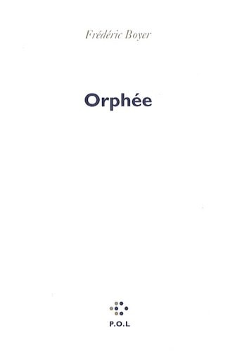 ORPHEE, de Boyer | portada del libro