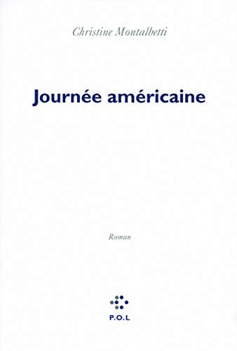 JOURNEE AMERICAINE, de Montalbetti | portada del libro