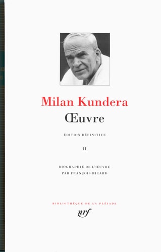 OEUVRE T2, de Milan Kundera | portada del libro