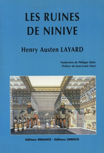 LES RUINES DE NINIVE, de Layard | portada del libro