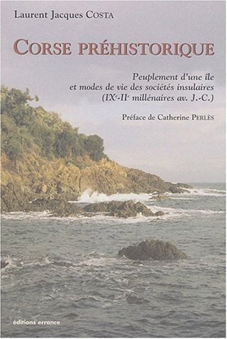 CORSE PREHISTORIQUE, de Laurent Jacques Costa | portada del libro