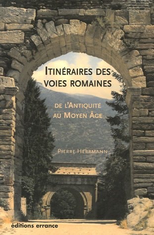 ITINERAIRES DES VOIES ROMAINES, de Herrmann | portada del libro