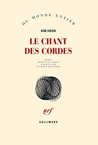 LE CHANT DES CORDES, de Hun Kim | portada del libro
