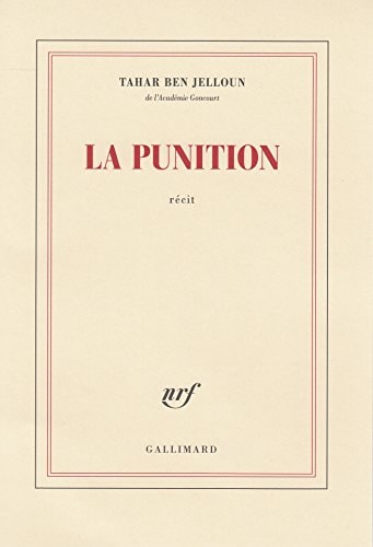 LA PUNITION, de Tahar Ben Jelloun | portada del libro