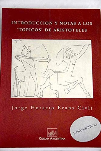 INTRODUCCION Y NOTAS A LOS TOPICOS, de EVANS CIVIT | portada del libro