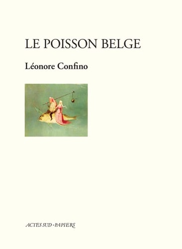 LE POISSON BELGE, de Léonore Confino | portada del libro