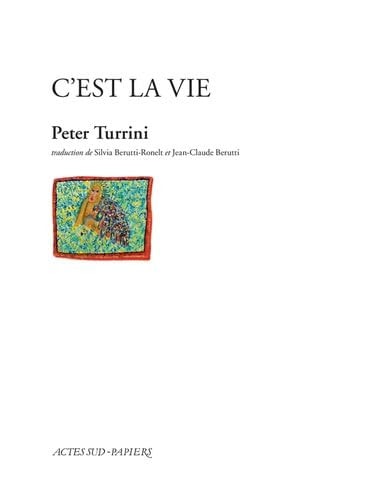 CEST LA VIE, de Peter Turrini | portada del libro