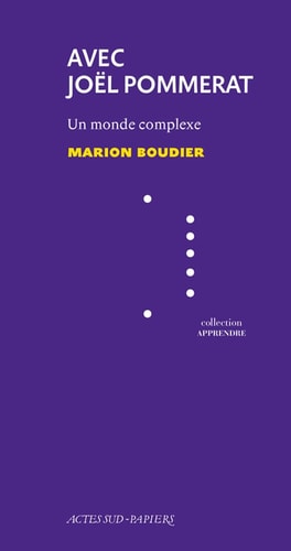 AVEC JOOL POMMERAT, de Marion Boudier | portada del libro