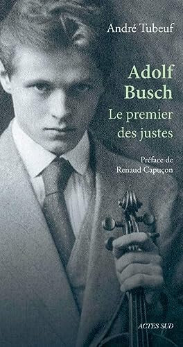ADOLF BUSCH, de André Tubeuf | portada del libro