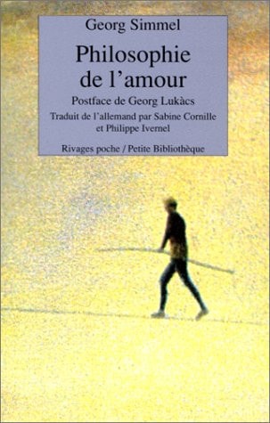 PHILOSOPHIE DE LAMOUR, de Georg Simmel | portada del libro