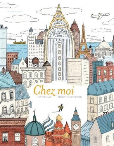 CHEZ MOI, de Davide Cali | portada del libro