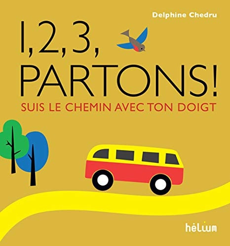 1 2 3 PARTONS, de Delphine Chedru | portada del libro