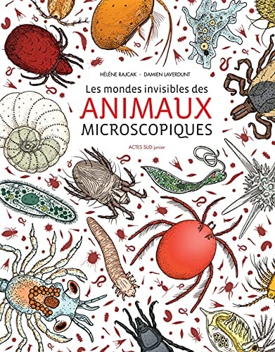 Les mondes invisibles des animaux microscopiques, de Hélène Rajcak | portada del libro