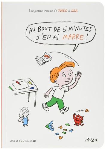 AU BOUT DE 5 MINUTES, J'EN AI MARRE !, de Muzo | portada del libro