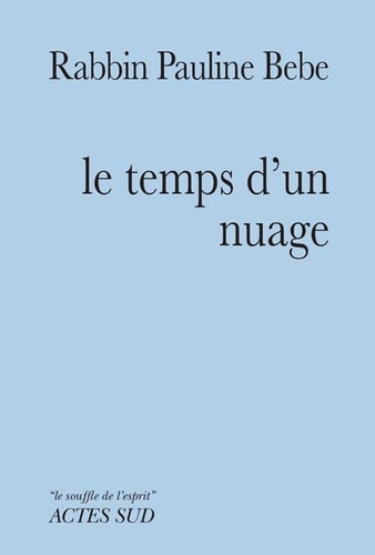LE TEMPS DUN NUAGE, de Pauline Bebe | portada del libro