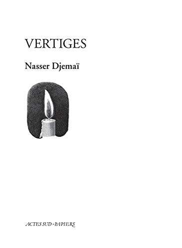 VERTIGES, de Nasser Djemaï | portada del libro