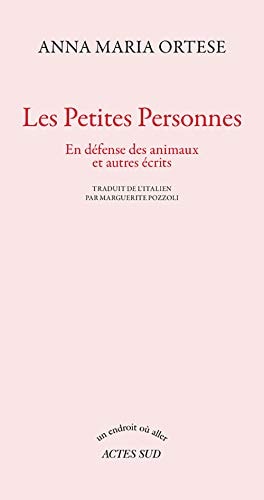 LES PETITES PERSONNES, de Anna Maria Ortese | portada del libro