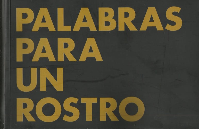 PALABRAS PARA UN ROSTRO | portada del libro