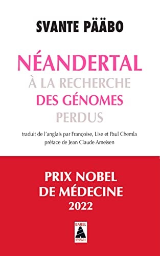 NEANDERTAL, de Svante Pääbo | portada del libro