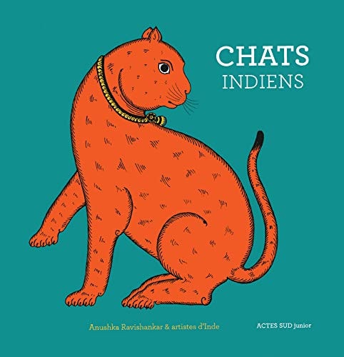 CHATS INDIENS, de Anushka Ravishankar | portada del libro