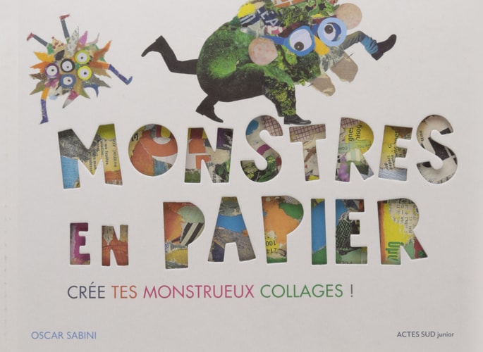MONSTRES EN PAPIER, de Oscar Sabini | portada del libro