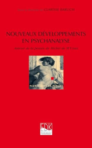 NOUVEAUX DEVELOPPEMENTS EN PSYCHANALYSE, de BARUCH CLARISSE | portada del libro