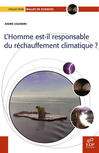 HOMME EST-IL RESPONSABLE DU RECHAUFFEMENT CLIMATIQUE L, de LEGENDRE ANDRE | portada del libro