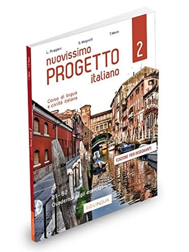 NUOVISSIMO PROGETTO ITALIANO 2 QUADEGUIDA+CD, de Varios autores | portada del libro