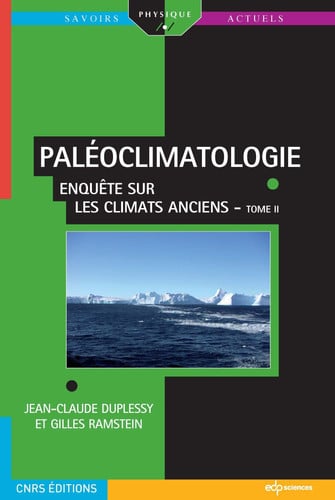 PALEOCLIMATOLOGIE TOME 2, de DUPLESSY JEAN-C | portada del libro