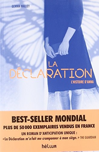 LA DECLARATION, de Gemma Malley | portada del libro