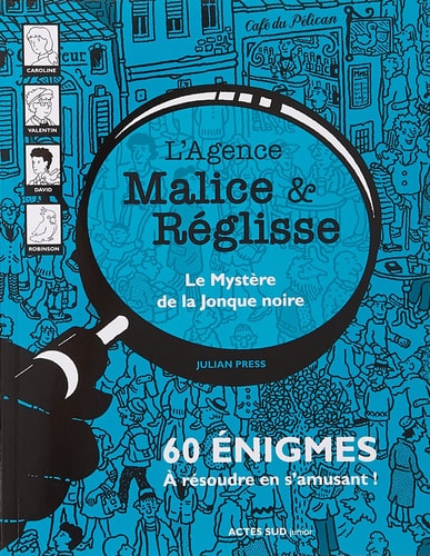 LE MYSTERE DE LA JONQUE NOIRE, de Julian Press | portada del libro