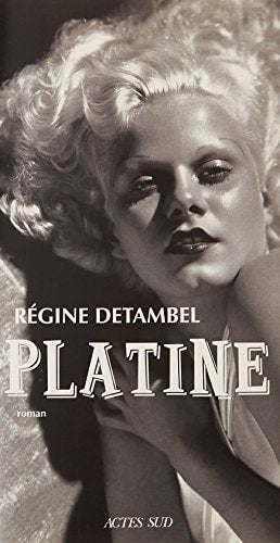 PLATINE, de Régine Detambel | portada del libro