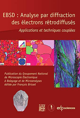 EBSD ANALYSE PAR DIFFRACTION DES ELECTRONS RETRODIFFUSES, de BRISSET F | portada del libro