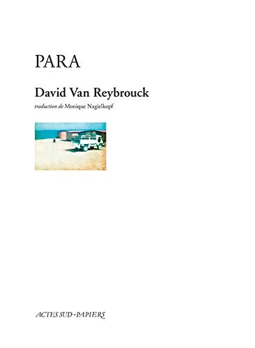 PARA, de David van Reybrouck | portada del libro