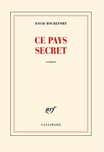 CE PAYS SECRET, de David Rochefort | portada del libro